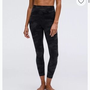 lululemon athletica Black Camo Leggings